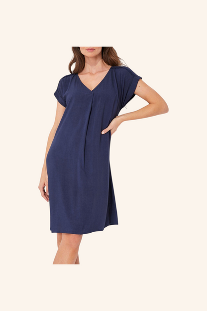 Robe évasée fluide ecovero TATOUINE