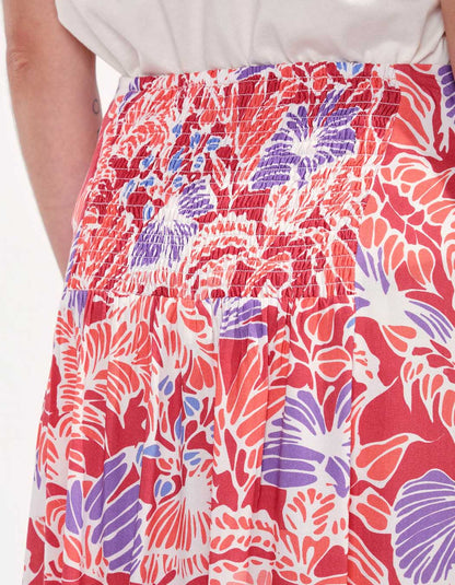 Jupe longue imprimée NURRA