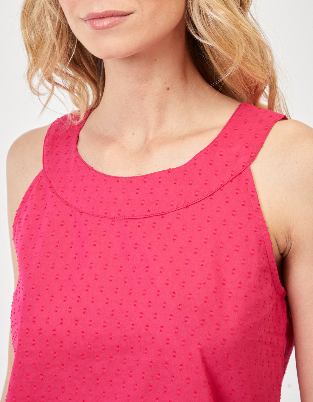 Top sans manches coton bio RAVINDU