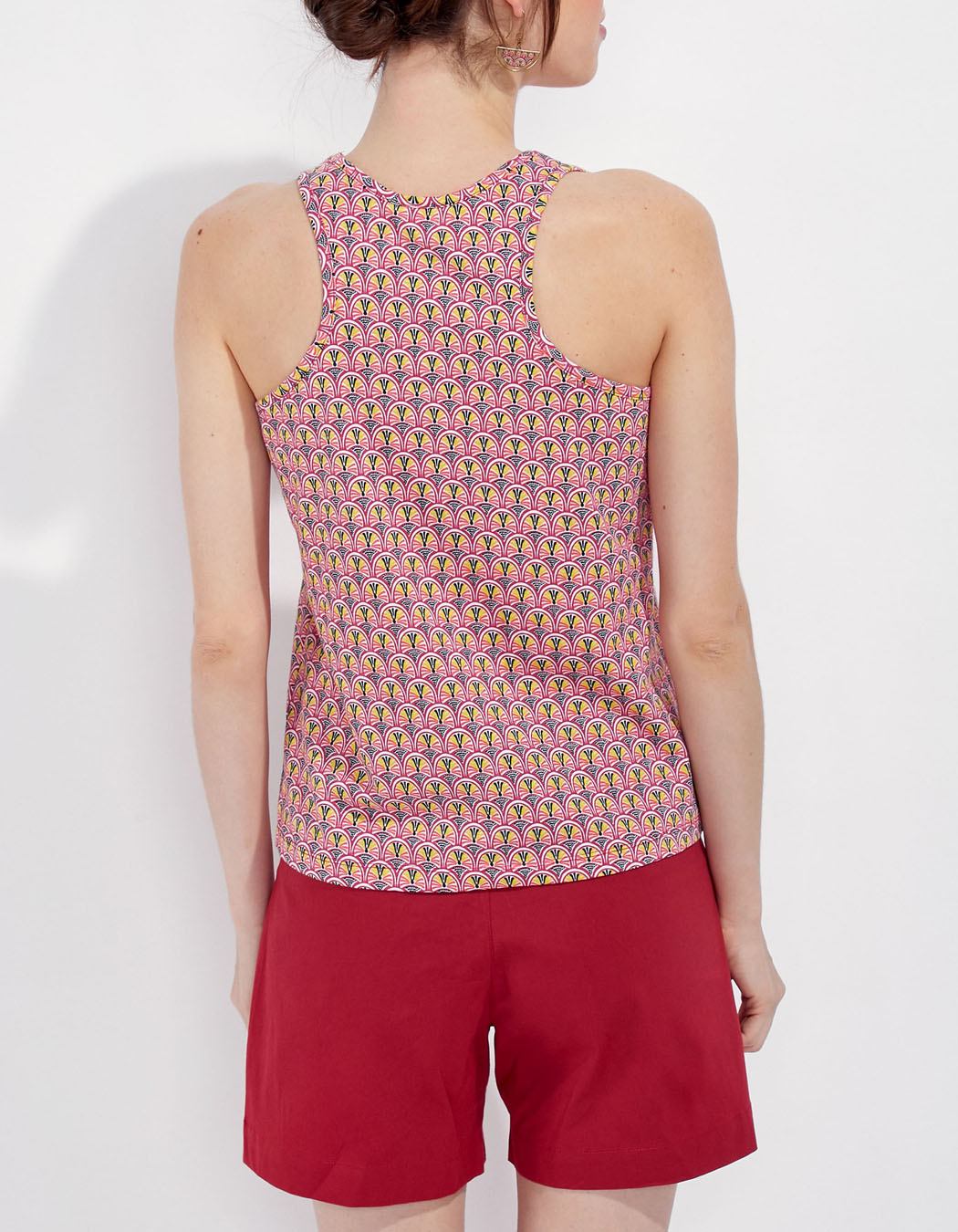 Débardeur coton imprimé MENO