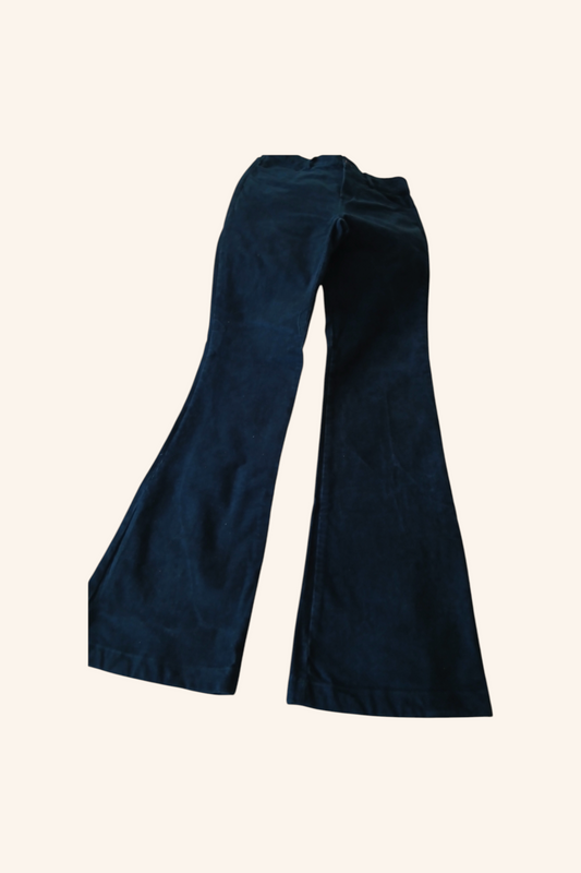 Pantalon velours flare