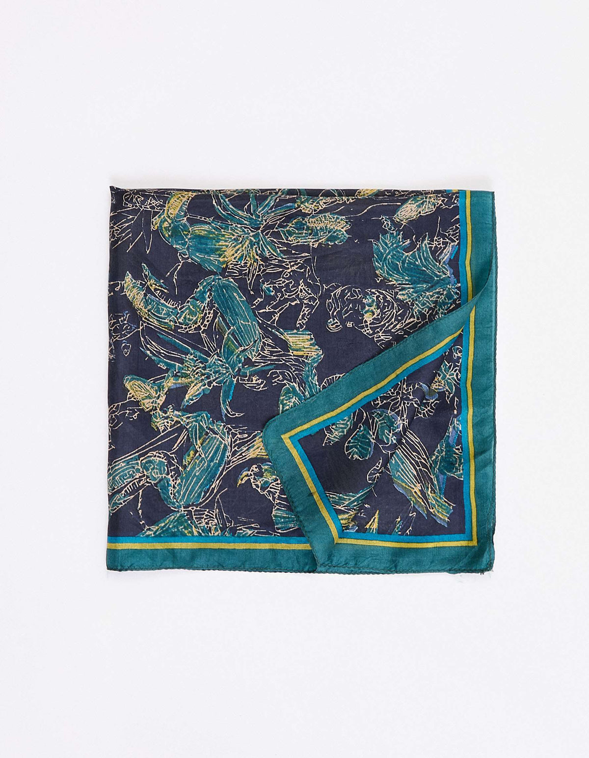 Petit carré de soie imprimé CARRE