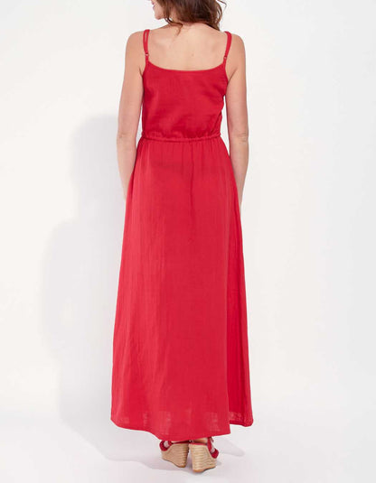 Robe longue gaze de coton WINIT