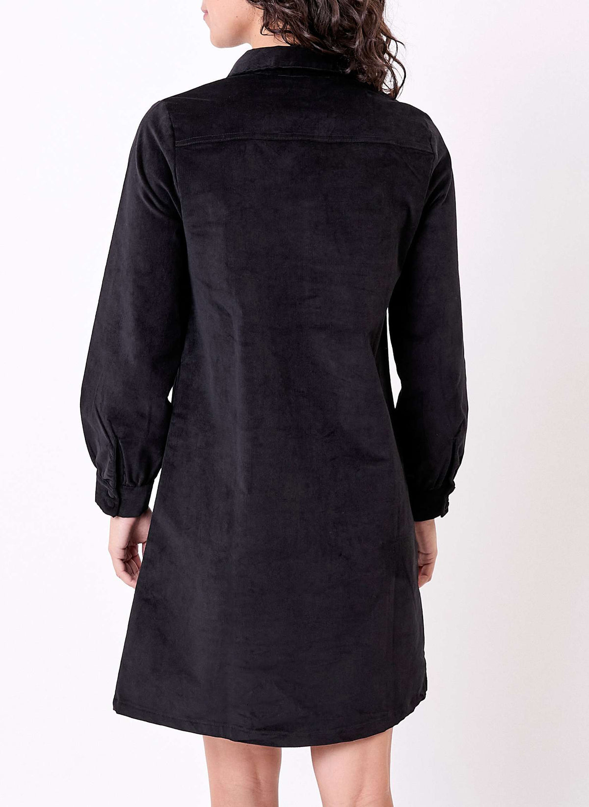 Robe droite velours côtelé bio PASSO