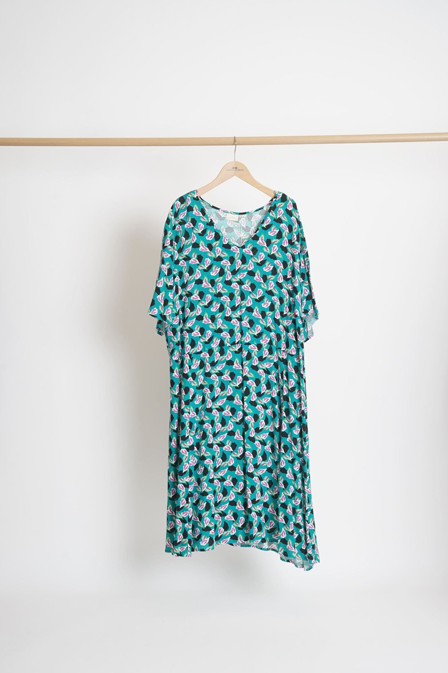 Robe fluide imprimée BINTOU