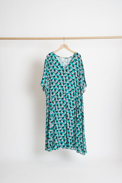 Robe fluide imprimée BINTOU