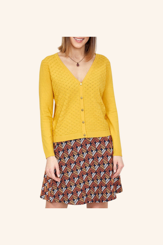 Gilet maille col V ISUMI