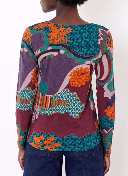 T-shirt imprimé coton bio KANPUR