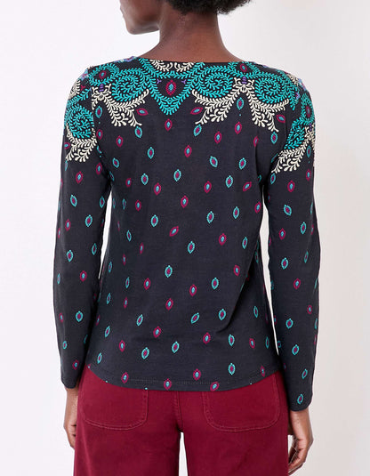 T-shirt imprimé coton bio KANPUR