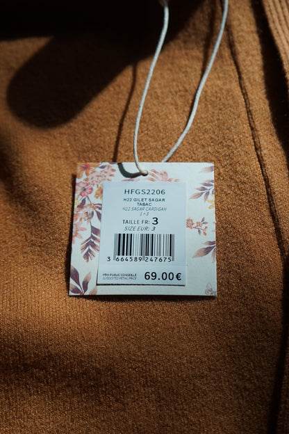 Gilet court uni SAGAR
