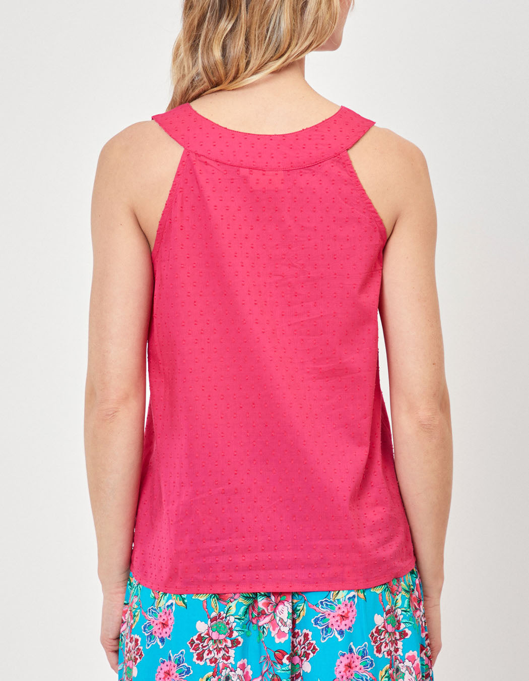 Top sans manches coton bio RAVINDU