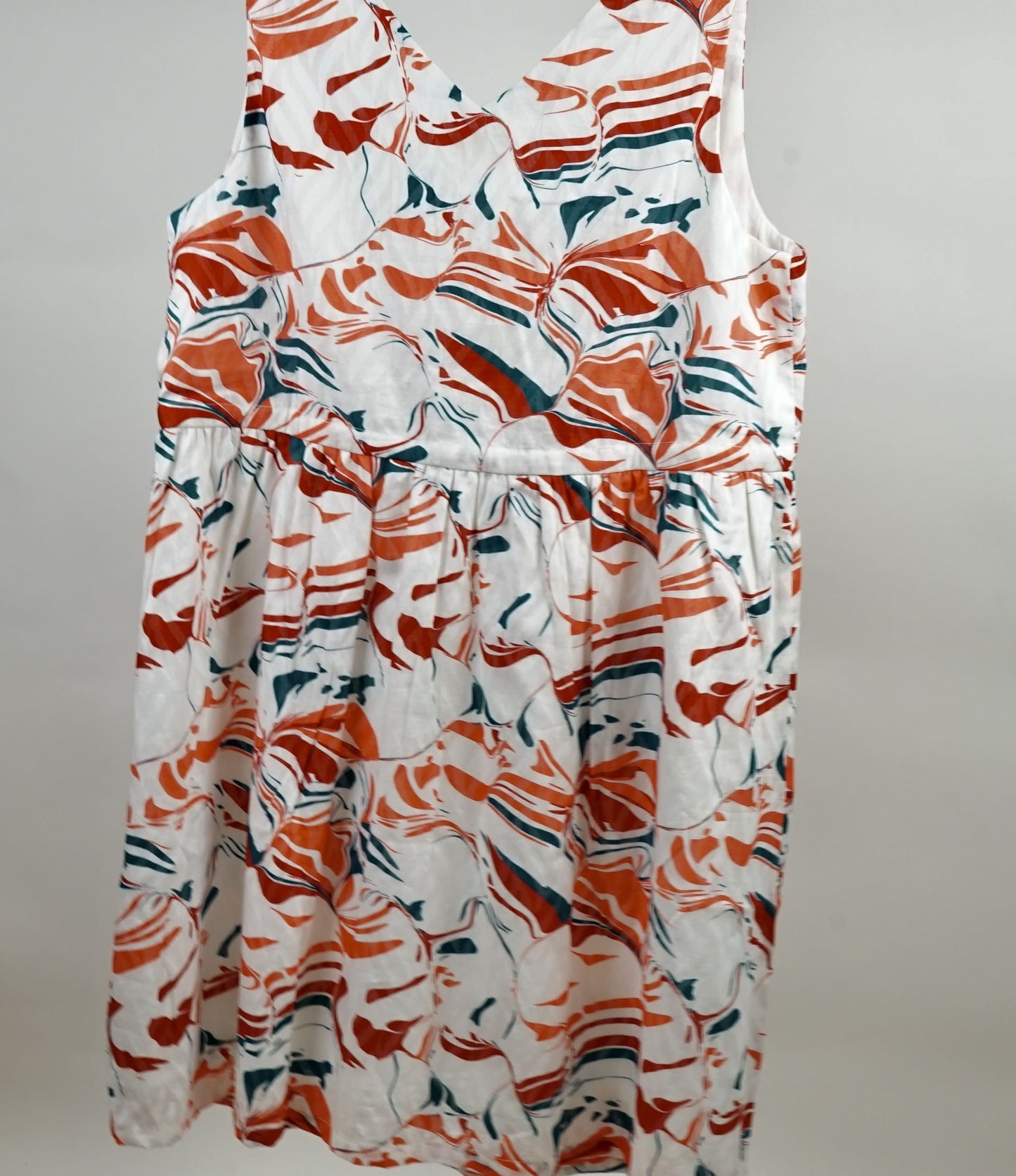 Robe courte doublée imprimée YASA