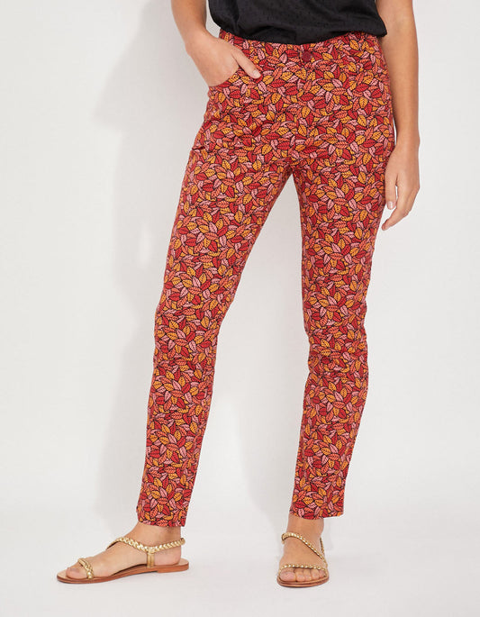 Pantalon cigarette coton MALACIA