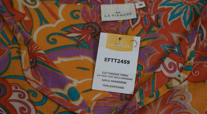 Tunique sans manches coton bio TINOU