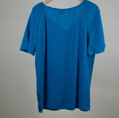 Top évasé gaze de coton XALADA