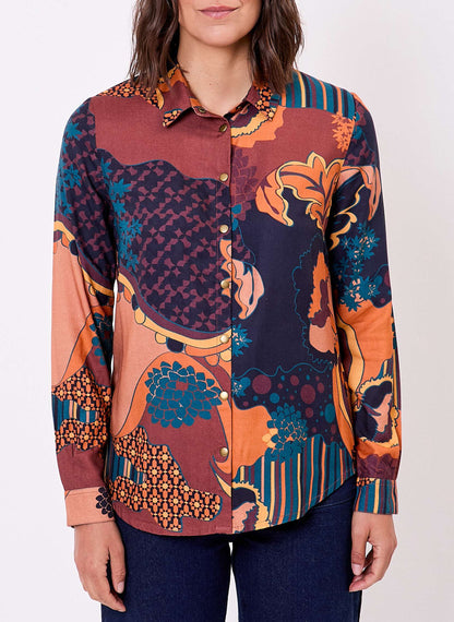 Chemise fluide imprimée FEBY