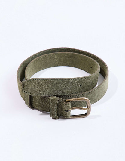 Ceinture cuir Suede MAZI
