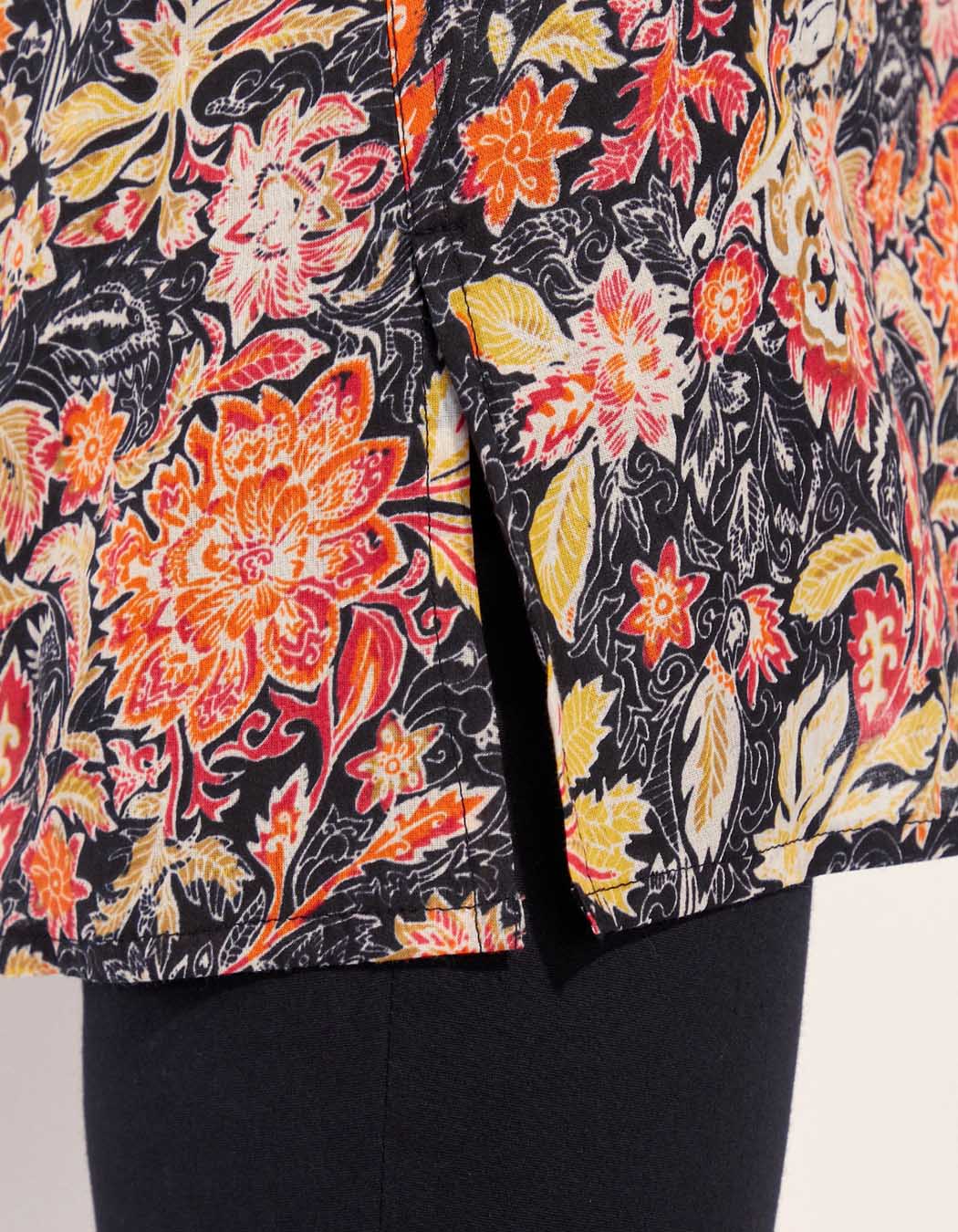 Tunique imprimée coton bio LAURIE