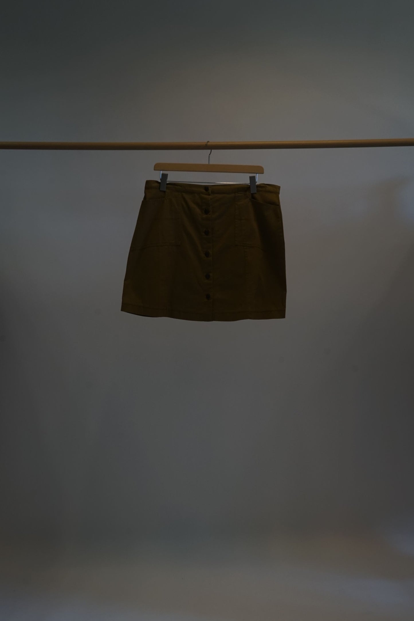 Jupe coton boutonnée PATIALA