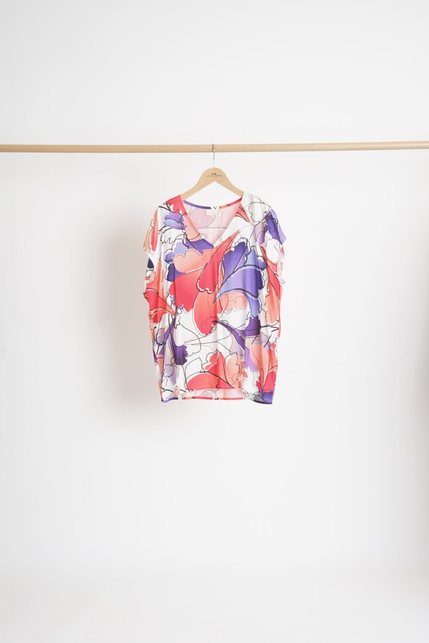 Blouse sans manches imprimée HENA