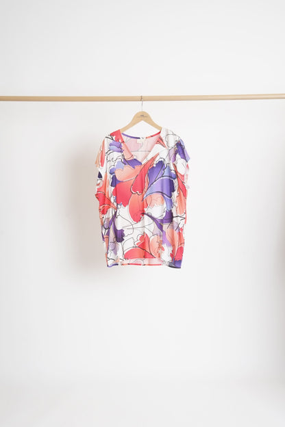 Blouse sans manches imprimée HENA