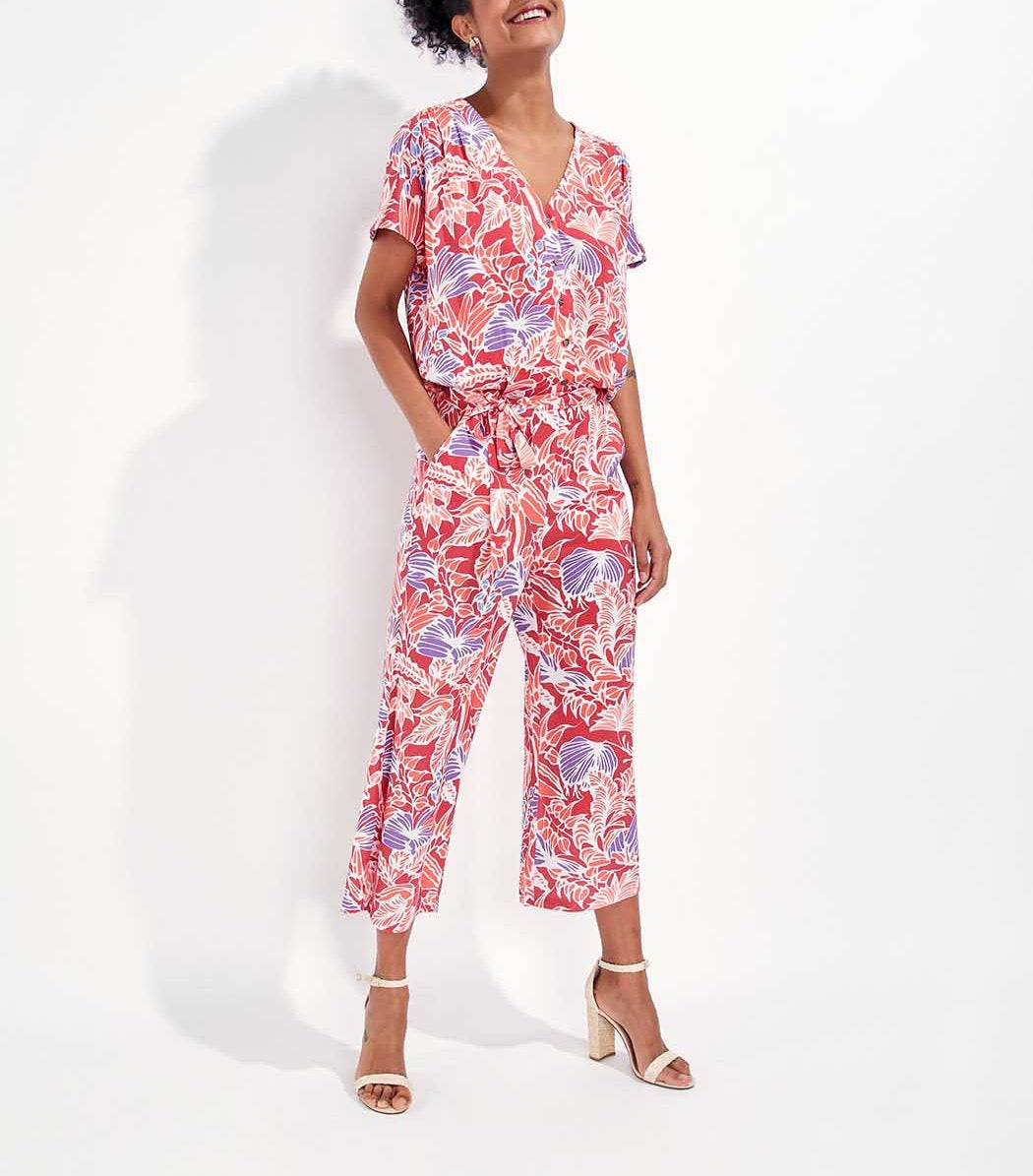 Combinaison fleurie HATTA