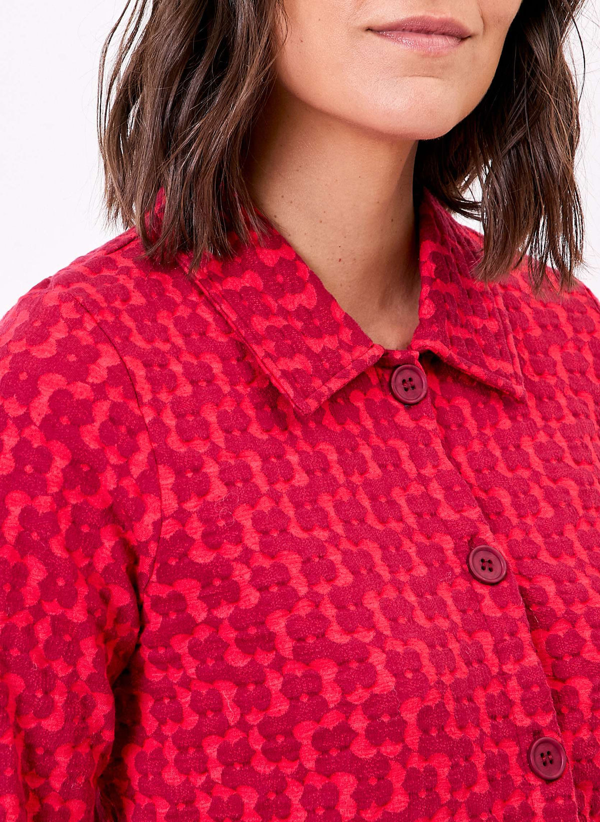 Veste maille jacquard bio SUMALI