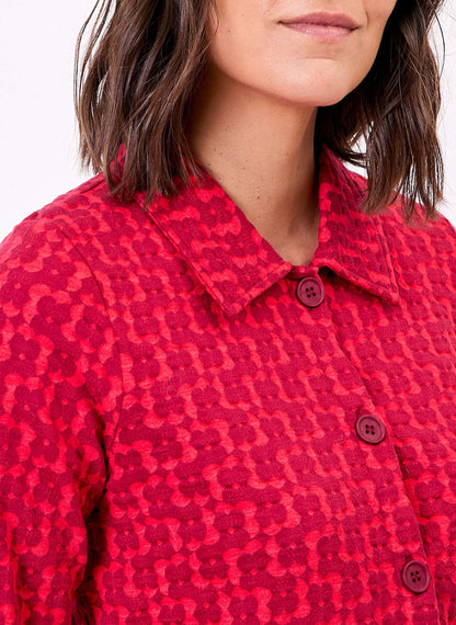 Veste maille jacquard bio SUMALI