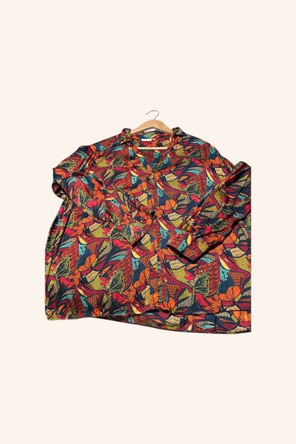 Chemise fluide satin de viscose