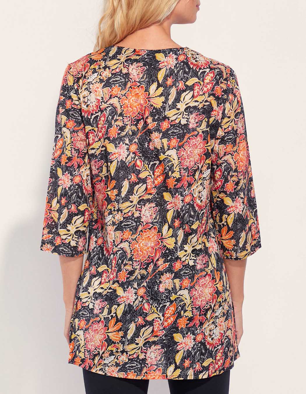 Tunique imprimée coton bio LAURIE