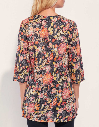 Tunique imprimée coton bio LAURIE