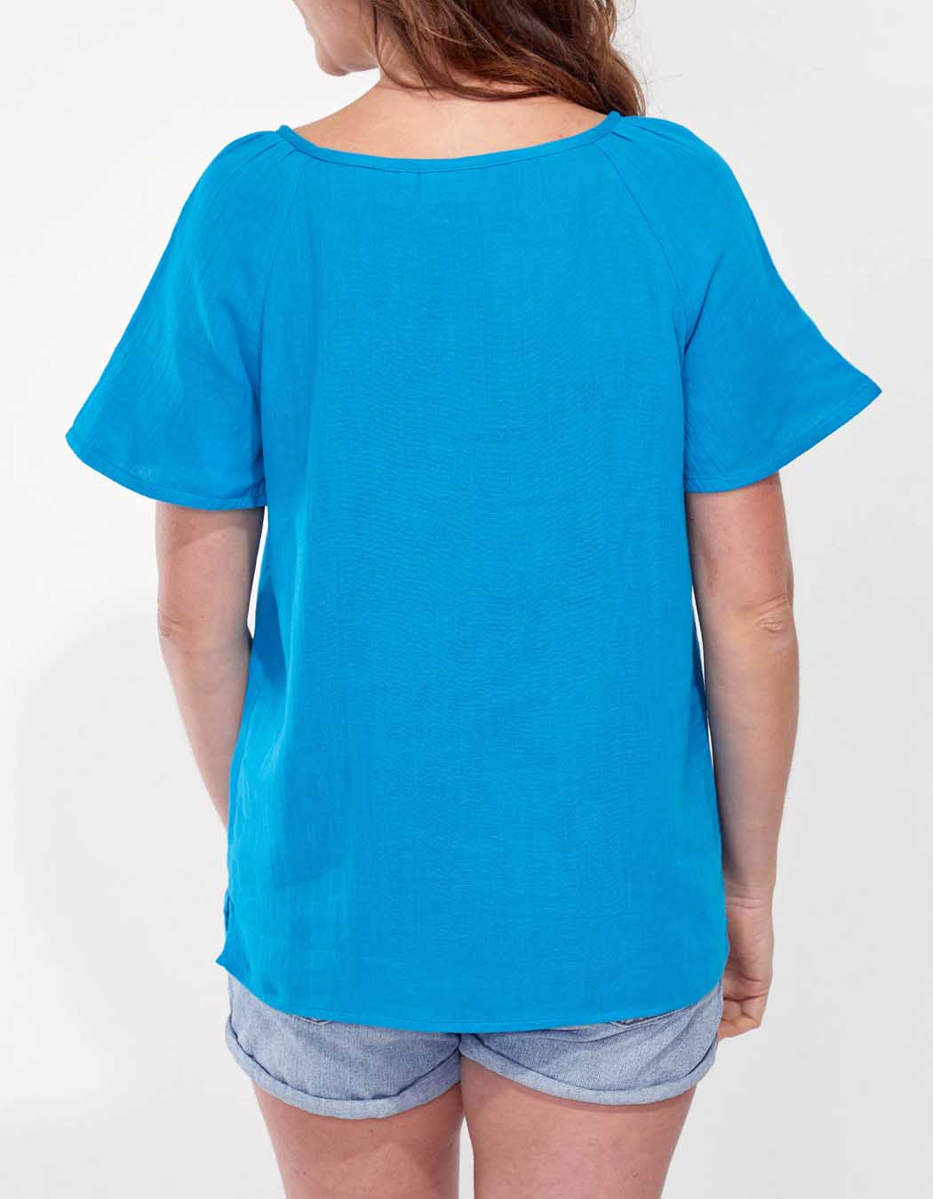 Top évasé gaze de coton XALADA