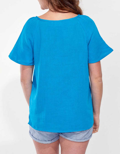 Top évasé gaze de coton XALADA