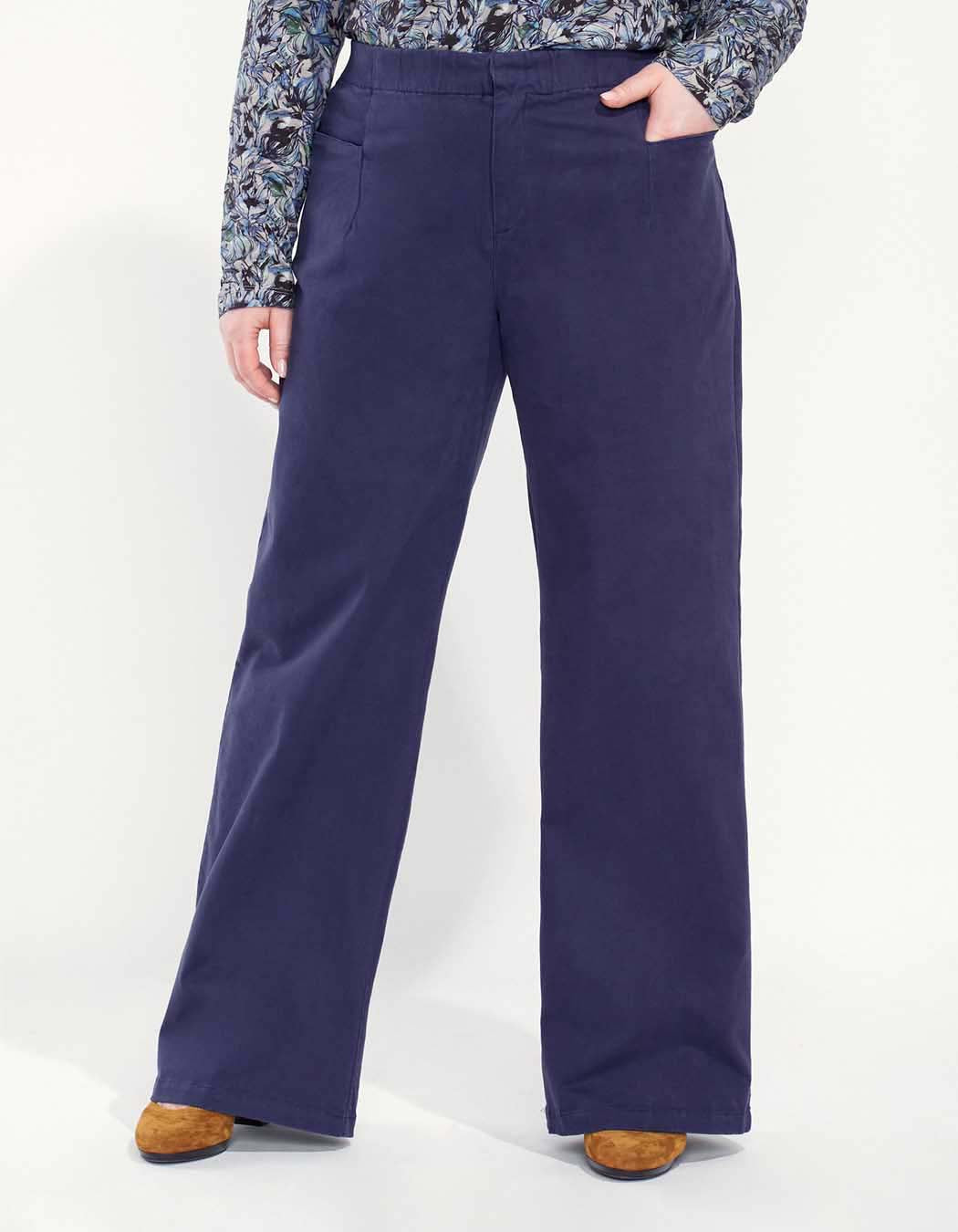 Pantalon coton droit large JAROGI