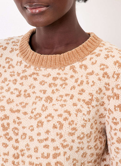 Pull maille duveteuse unie FALLON