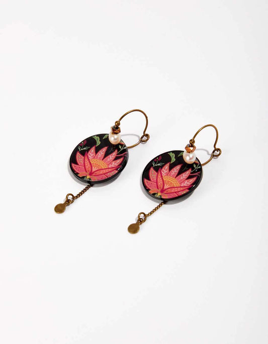 Boucles d'oreille pastille HAJUR