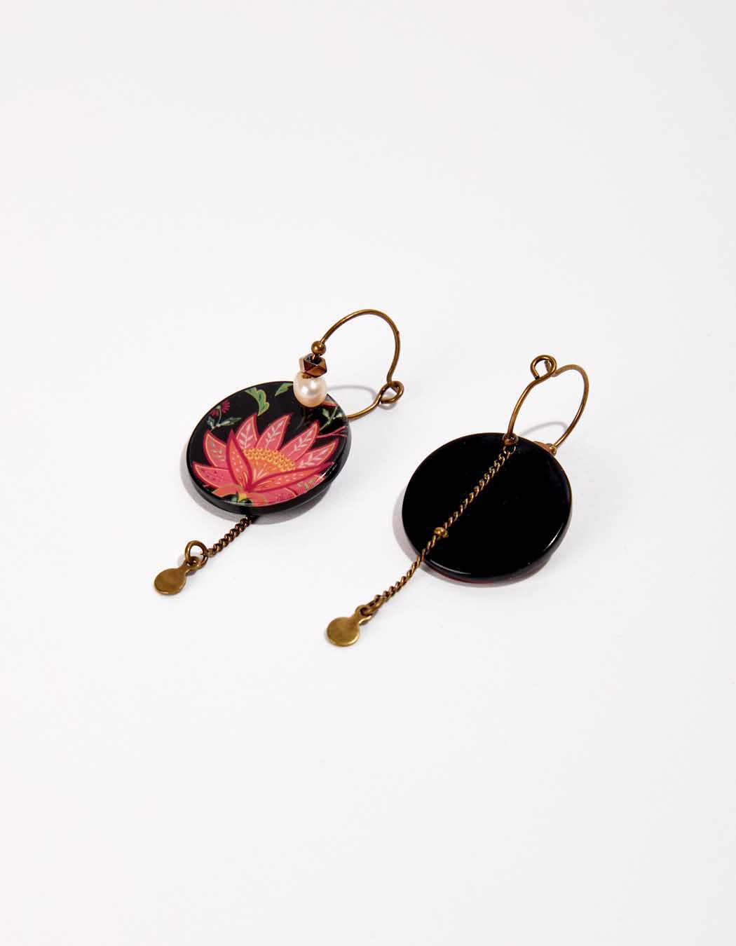 Boucles d'oreille pastille HAJUR