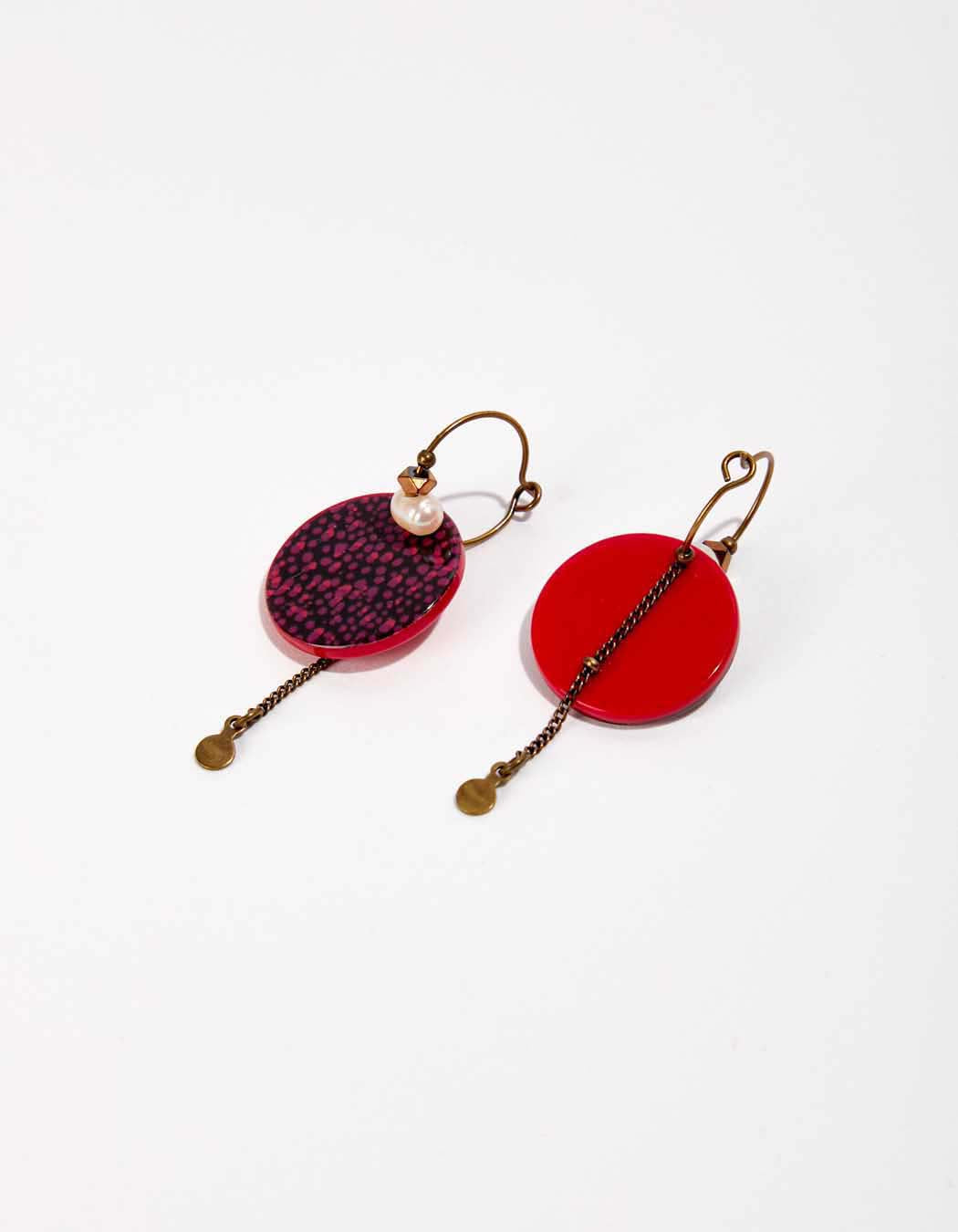 Boucles d'oreille pastille HAJUR