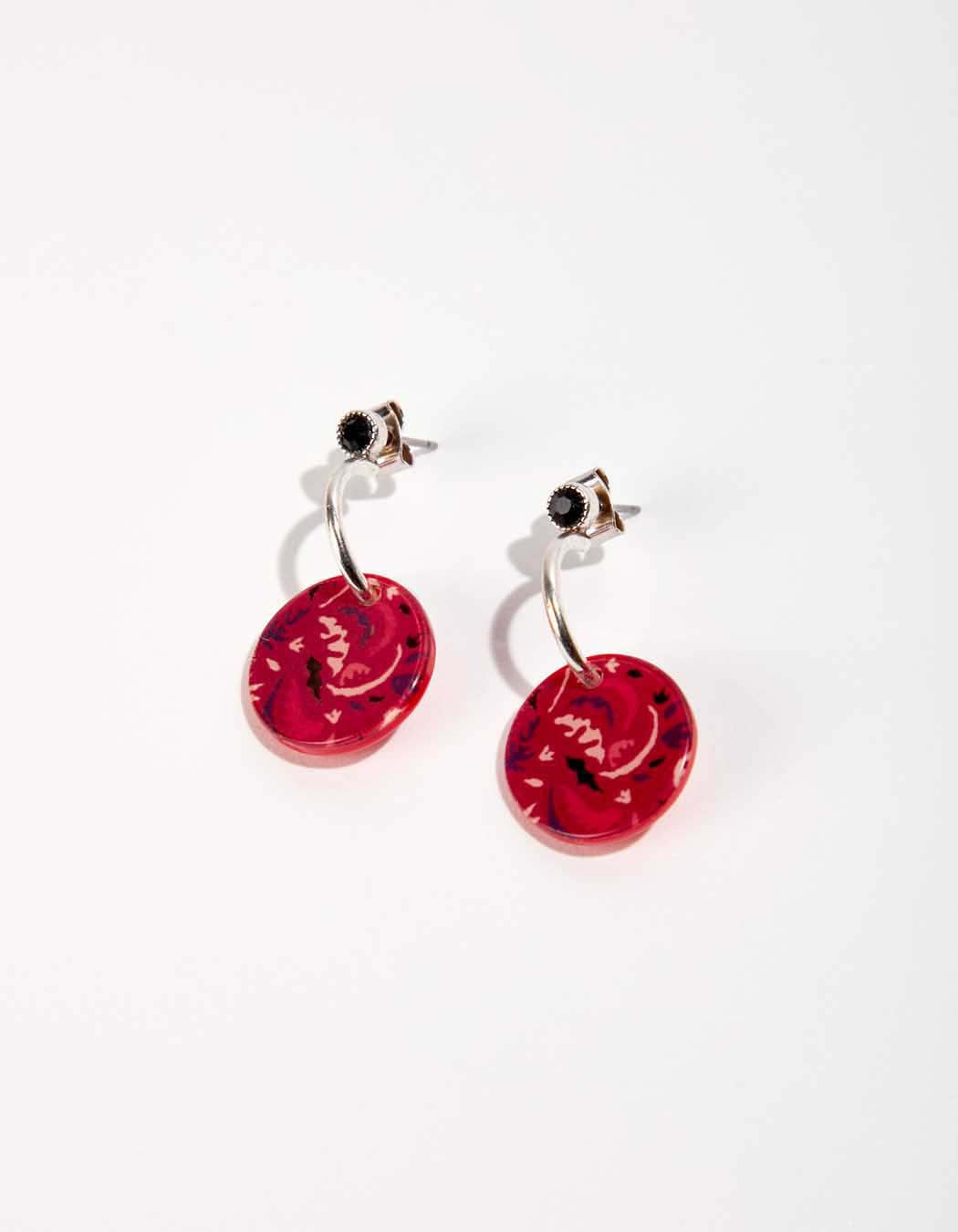 Boucle d'oreille demi anneau SASTO