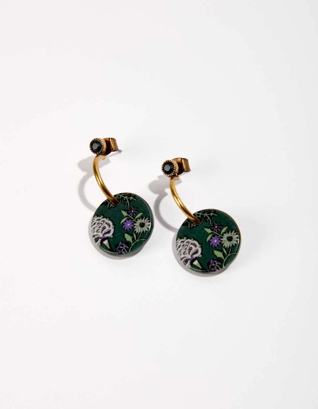 Boucle d'oreille demi anneau SASTO