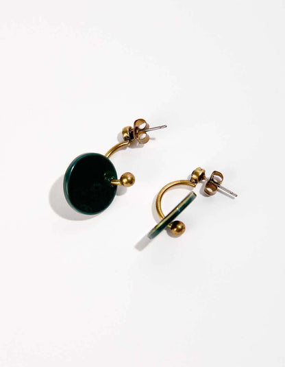 Boucle d'oreille demi anneau SASTO