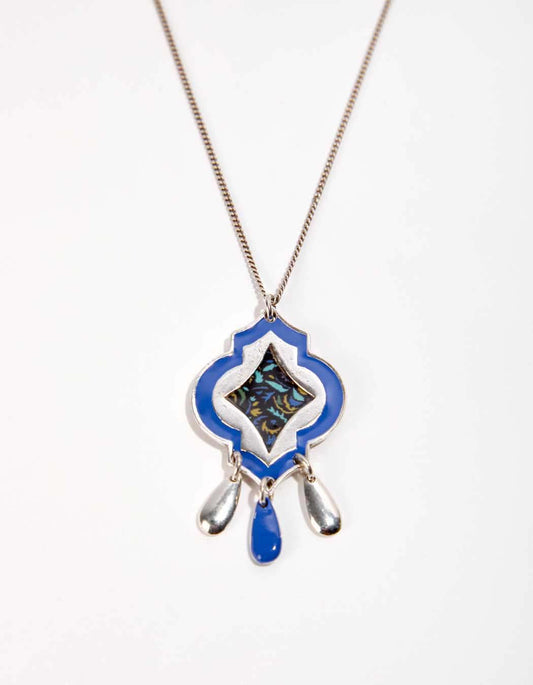 Sautoir pastille pendentif HOINA