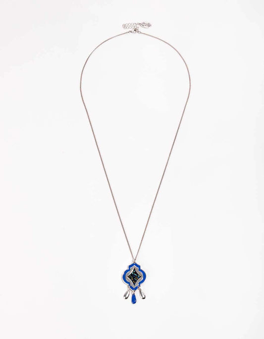 Sautoir pastille pendentif HOINA