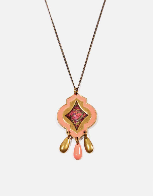 Sautoir pastille pendentif HOINA