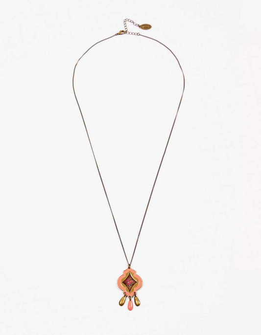 Sautoir pastille pendentif HOINA