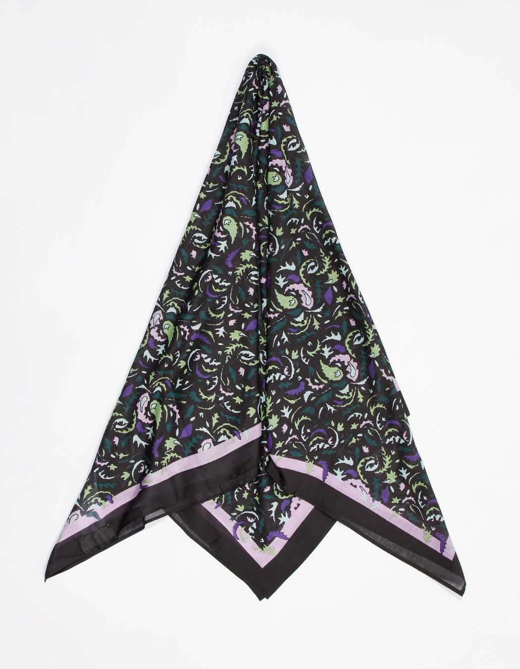 Foulard coton imprimé MAXI