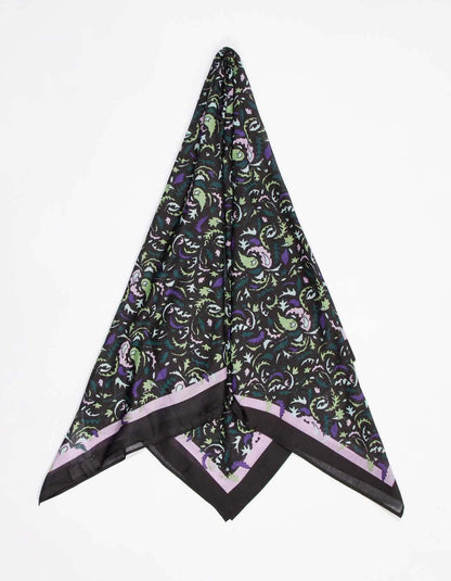 Foulard coton imprimé MAXI