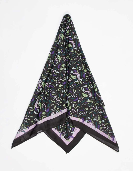 Foulard coton imprimé MAXI