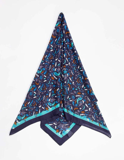 Foulard coton imprimé MAXI