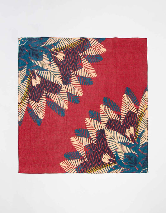 Foulard coton imprimé MAXI